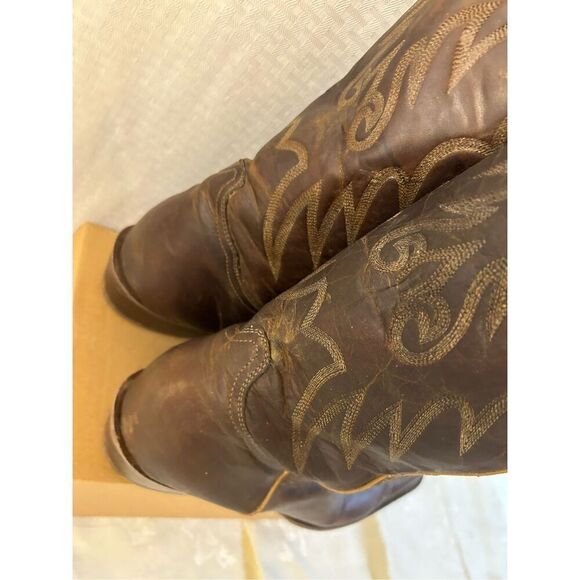 Sante Fe Cowboy Western Boots 10 EE wides Mexico - Picture 6 of 11